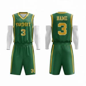 ชุดยูนิฟอร์มบาสเก็ตบอลสไตล์ใหม่ปี 2026 ขายส่ง |   เสื้อโพลีเอสเตอร์น้ำหนักเบา ระบายอากาศได้ดี คอวี แขนสั้น |   OEM ODM ชุดกีฬา - Product Image 1