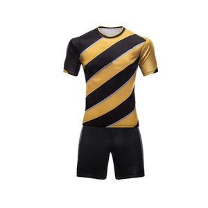 ชุดเสื้อเจอร์ซีย์รักบี้ออกแบบได้ทั้งชายและหญิงผ้าโพลีเอสเตอร์ระบายอากาศได้ดี100% สำหรับผู้ใหญ่พร้อมโลโก้แบบทีม - Product Image 6