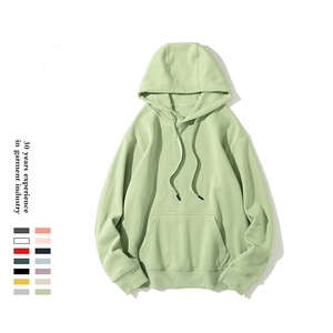 Sweat-shirt à capuche en laine naturelle pour femme, pull-over Long tricoté, chaud, ample - Product Image 3