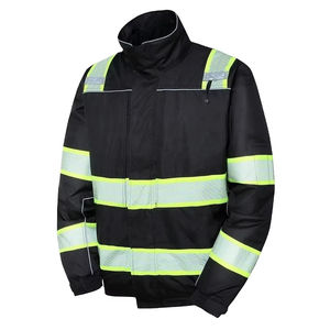Chaqueta de Trabajo Reflectante de Alta Visibilidad para Hombre, Ropa de Trabajo de Seguridad para la Construcción, Suministro de Fábrica al por Mayor OEM - Product Image 6