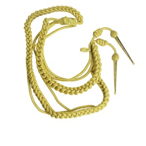 Aiguillette Táctica de Lujo Personalizada por el Fabricante, con Gancho y Bucle 3D, Accesorio para Uniformes Unisex - Product Image 4