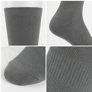 NORTH APPROACH <b>Knee</b> <b>High</b> <b>Socks</b> Gray Breathable Running <b>Socks</b> for Adults Autumn Season - Product Image 4