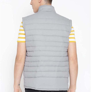Best Selling Custom Color Zipper up Men's Puffer Vest Made in Polyester With Customized Design & Brand OEM Service Men's Jackets - Product Image 6