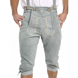 Pantalones Cortos Bávaros Clásicos Transpirables de Cintura Media para Hombre, de la Mejor Calidad, Tela de Lana Peinada, Impresión Digital, Servicio OEM, Venta al Por Mayor - Product Image 2