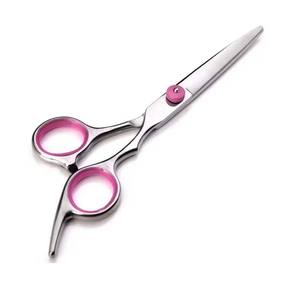 Ciseaux de coiffure professionnels en acier inoxydable noir et or à long manche, pour coupe et effilage, ensemble de coiffure pour barbier et salon, offre spéciale - Product Image 2