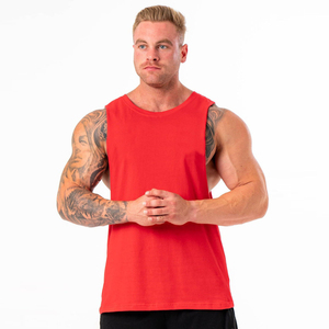 Chaleco Deportivo Stinger de Spandex y Algodón Elástico, Ajustado al Cuerpo, Sin Mangas, para Entrenamiento, Fabricante OEM de Marca Privada Personalizada - Product Image 1