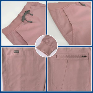 Uniformes Médicos Unisex de Alta Calidad para Enfermeras, Tela Elástica Personalizada, Impresión de Logotipo Personalizado, Servicio OEM, Tiempo de Entrega de Muestra de 7 Días - Product Image 6