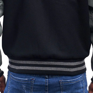 2025 Custom Jean Varsity <b>Jacket</b> 100%Cotton Long Sleeve <b>Men</b> s Clothing Streetwear Custom varisty <b>Jacket</b> <b>Men's</b> <b>jacket</b> - Product Image 3