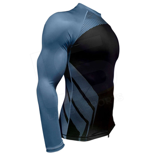 Rashguard MMA Unisexe 2026 à Manches Longues Respirant et Compressif, Personnalisable avec Impression par Sublimation de Haute Qualité et Votre Propre Logo - Product Image 6