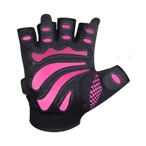 Gants de musculation rembourrés à rayures roses pour presse à épaules lourde – Fournisseur personnalisé - Product Image 1