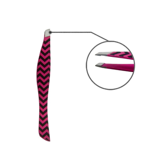 Pinza de depilación 2026 personalizada de acero inoxidable con punta inclinada en forma de pez, perfecta para cejas y vello no deseado - Product Image 3