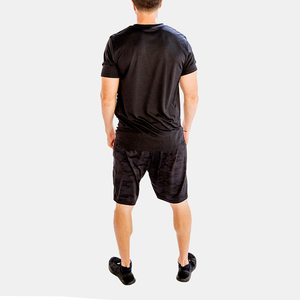 Conjunto Deportivo para Hombre, Camiseta y Pantalones Cortos de Gimnasio, 2 Piezas, 100% Poliéster Transpirable, Conjuntos Deportivos Cortos para Hombre - Product Image 4