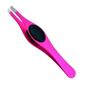 Assortiment de pinces à épiler expertes à bords inclinés avec coussinets en silicone pour un contrôle facile, pour le façonnage détaillé des sourcils et l'épilation - Product Image 4