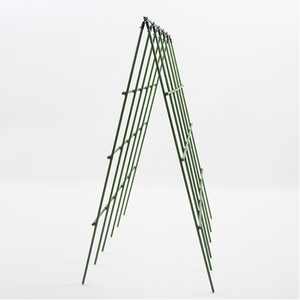 Soporte para Plantas, Tubería de Acero Recubierta de Plástico, Soporte para Flores de Interior y Exterior, Estante para Frijoles, Pepinos y Tomates - Product Image 2