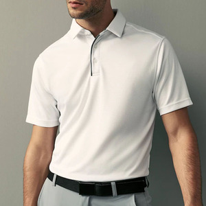 Camisetas Polo Lisas OEM Unisex, Camiseta de Golf Bordada con Logotipo Personalizado, Camiseta Polo para Hombre - Product Image 1