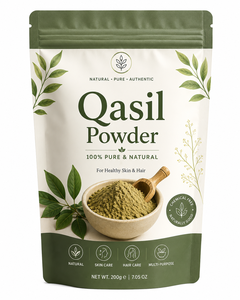 Poudre de feuilles de Qasil de haute qualité à base de plantes, 100 % naturelle, qualité cosmétique, favorise des cheveux sains et forts - Product Image 1