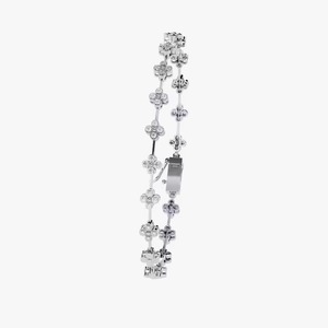 Elegante Pulsera de Tenis con Diseño de Mariposa, Joyería Fina con Diamantes de Moissanita, Plata de Ley 925 para Niños, Certificada - Product Image 4