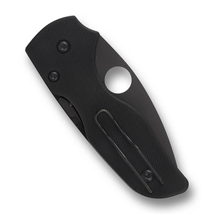 Couteaux de poche pliants noirs de qualité supérieure avec lame à bord lisse et revêtement noir, poignée ergonomique et clip de poche portable pour usage quotidien - Product Image 4