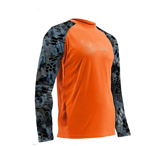 Camiseta de Pesca Personalizada con Logotipo, de Secado Rápido, Transpirable, Impermeable, con Serigrafía, Protección UV UPF 50+ para Hombre, Manga Larga - Product Image 6