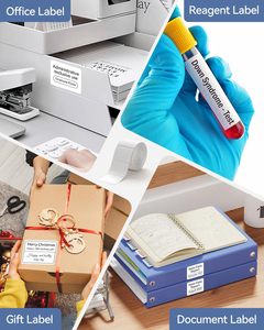 N20 <strong>Printer</strong> Sticker <strong>Label</strong> Thermal <strong>Paper</strong> 40x30mm Waterproof Self-Adhesive Shipping <strong>Labels</strong> for Masking 1 Roll 180pcs - Product Image 5