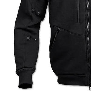 Sweat à capuche zippé en molleton de coton unisexe pour l'hiver – Commande en gros fabricant - Product Image 4