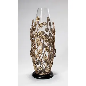 Jarrón de Flores Moderno, Ecológico, de Hierro, Diseño Costero, Hecho a Mano, Decoración de Mesa, Estilo para el Hogar, Tendencia Mundial - Product Image 1