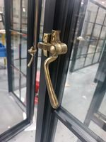 Ventanas Francesas de Aluminio con Doble Acristalamiento, Diseño Arqueado Moderno, Insonorizadas y Personalizadas, de Fábrica con Certificación CE ISO9001