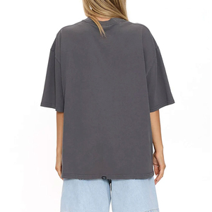 Camisetas de Manga Corta para Mujer, Talla Grande, Algodón y Poliéster, Material Transpirable, Nueva Llegada - Product Image 2