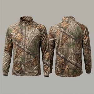 Chemise de chasse à l'arc pour homme Stalwart Impex, tissu silencieux, manches longues, anti-bruit, polyester/coton, vêtements d'extérieur, automne, USA - Product Image 6