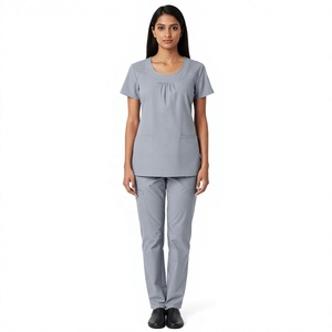 Ensemble d'uniformes médicaux de haute qualité en polyester et coton tricoté, unisexe, avec détection d'aiguilles et fusion sans couture, Maharashtra - Product Image 1