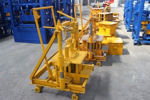 Máquina móvil de hormigón para pequeñas empresas, máquina para hacer bloques, maquinaria de fabricación de ladrillos, 2 uds., 2 uds. - Product Image 5