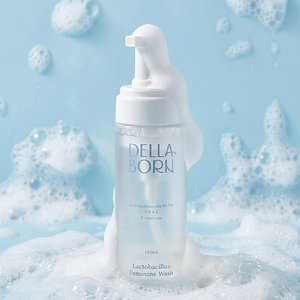 Espuma Íntima Femenina Coreana Antibacterial Hipoalergénica Natural Orgánica para el Cuidado de la Salud Femenina OEM Marca Privada DELLA BORN - Product Image 1