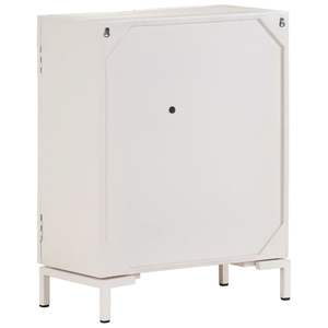 Aparador de Madera Maciza de Mango de 23.6''x11.8''x29.9'' - Mueble de Almacenamiento Elegante y Duradero - Product Image 3