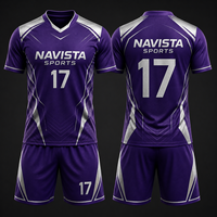 Ensemble d'uniformes de football personnalisés, maillot et short de football, vêtements de sport, tenue d'entraînement et de match pour équipe, qualité supérieure, vêtements en gros, 100% coton