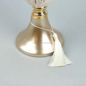 Quemador de Incienso Tradicional Árabe con Motivo de Camello, Mabkhara de Metal Dorado, Incensario de Carbón para Decoración de Ramadán - Product Image 6