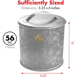 Caja de Almacenamiento de Hierro para el Hogar y la Cocina, Recipiente Metálico Galvanizado para Detergente, al Precio Más Bajo - Product Image 6