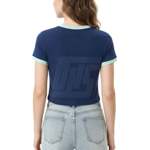 T-shirts courts décontractés pour femmes, tissu respirant et doux, parfaits pour le streetwear, les voyages et les activités quotidiennes. - Product Image 2