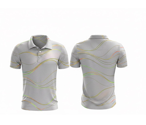 Breathable Polyester Sublimation Polo T Shirt Supplier Durable Stitching for Men Women Youth Quick-Dry Dry-Fit Active - Product Image 3