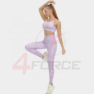 Vêtements de sport Offre Spéciale personnalisés en usine vêtements de sport vêtements de sport actifs soutien-gorge de sport yoga ensemble de pantalons taille haute vêtements de yoga fitness pour femmes - Product Image 2