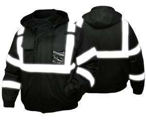 HCSP Ropa de Trabajo Chaqueta de Trabajo de Alta Visibilidad Chaqueta de Soldadura con Reflejo con Tira Reflectante Personalizada - Product Image 1