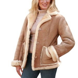 Abrigo de aviador estilo B3 para hombre, comúnmente hecho de piel de oveja con forro de borrego. - Product Image 6