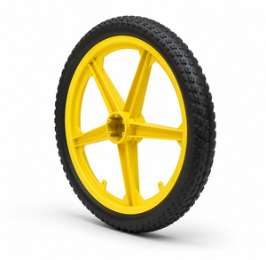 Yellow <b>Plastic</b> <b>Wheel</b> 12 Inch For Balance Bike Off-Road Use Kids 2-5 Years - Product Image 4