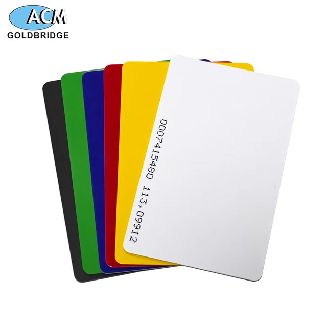 125kHz Frequency PVC Blank Card with Tk4100 Smart Proximity RFID Chip White Plastic Access Control Card