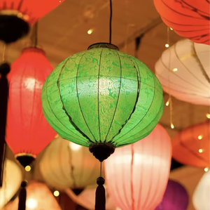 Vietnam Silk <b>Lantern</b> Artisan Fabric Hanging <b>Lantern</b> Light Decor For Wedding Party Event Home Restaurant Decoration Supply - Product Image 4