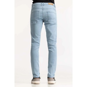 Classic Wash Denim <b>Jeans</b> for <b>Men</b> AutumnWinter Solid Breathable ODM Premium Streetwear - Product Image 3