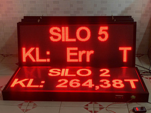 นาฬิกา LED เมทริกซ์แบบใช้ไฟ AC สำหรับอุตสาหกรรม พร้อมการเชื่อมต่อหลายแหล่ง (Modbus TCP) |   นาฬิกา AT-LED Matrix แบบ OEM มีจำหน่ายแล้ว - Product Image 3