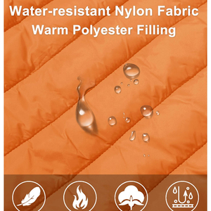 Chaleco Acolchado Ligero Personalizado al por Mayor OEM/ODM con Cuello Alto y Sin Mangas para Mujer - Product Image 5