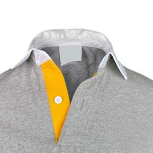 Camiseta de Rugby Personalizada de Alta Calidad para Hombre, Diseño a Rayas, Manga Larga, Cuello Polo, Estilo Polo, Ropa Deportiva - Product Image 5