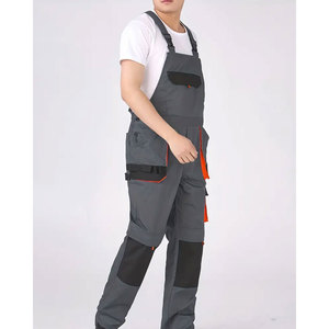 Combinaison de travail haute visibilité en polyester imperméable avec bandes réfléchissantes, respirante, uniforme de sécurité certifié CE/EU, résistante aux perforations - Product Image 2