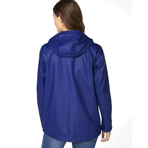 Veste de pluie pour femme fabriquée en usine, meilleure vente, avec poignets ouverts, étiquette privée, légère et imperméable - Product Image 4